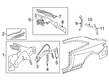 Diagram for Mercedes-Benz S550 Wheelhouse - 217-637-08-00