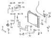 Diagram for Mercedes-Benz CLK430 Coolant Reservoir Hose - 202-504-11-12