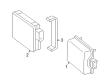 Diagram for Mercedes-Benz E550 Parking Assist Sensor - 207-905-27-03