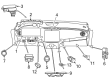 Diagram for Mercedes-Benz EQE 500 Tachometer - 297-900-37-16
