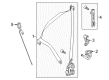 Diagram for Mercedes-Benz GLS350d Seat Belt - 166-860-16-00-7F03