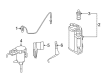 Diagram for Mercedes-Benz SLK55 AMG Oxygen Sensor - 006-542-21-18