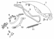 Diagram for Mercedes-Benz CLA250 Weather Strip - 118-693-04-00