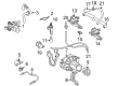 Diagram for Mercedes-Benz ML500 Engine Control Module - 113-153-04-79