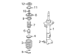 Diagram for Mercedes-Benz CLS63 AMG Strut Housing - 218-323-22-00