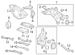 Diagram for Mercedes-Benz EQB 250+ Axle Beam Mount - 205-351-02-00