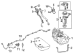 Diagram for Mercedes-Benz GL350 Fuel Tank - 166-470-73-01