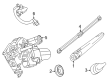 Diagram for Mercedes-Benz GLS63 AMG Windshield Washer Nozzle - 167-860-93-01