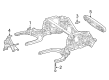 Diagram for Mercedes-Benz SL63 AMG S E Performance Axle Beam - 192-350-12-00