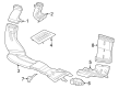 Diagram for Mercedes-Benz EQS 450+ SUV Air Duct - 296-831-33-00