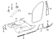 Diagram for Mercedes-Benz ML450 Weather Strip - 164-690-06-76-9G44