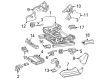 Diagram for Mercedes-Benz E350 Seat Motor - 203-820-38-42