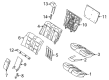 Diagram for Mercedes-Benz E550 Seat Cushion - 212-920-65-19-9D88