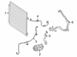 Diagram for Mercedes-Benz G63 AMG A/C Hose - 463-830-89-00-64