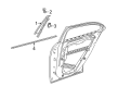 Diagram for Mercedes-Benz GLA250 Door Seal - 156-735-10-00