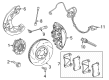 Diagram for Mercedes-Benz G63 AMG Brake Pads - 000-421-57-02