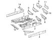 Diagram for Mercedes-Benz R320 Rear Crossmember - 251-610-22-20