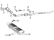 Diagram for Mercedes-Benz Exhaust Pipe - 167-490-74-06