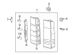 Diagram for Mercedes-Benz Sprinter 2500 Back Up Light - 906-820-27-64