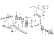 Diagram for Mercedes-Benz 350SDL ABS Sensor - 126-540-26-17