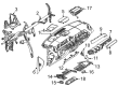 Diagram for Mercedes-Benz EQB 250+ Instrument Cluster - 247-680-73-00-9051
