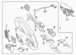 Diagram for Mercedes-Benz E400 Wheel Cover - 099-464-19-13-9107