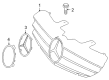 Diagram for Mercedes-Benz CL550 Grille - 216-880-17-83-9776