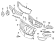 Diagram for Mercedes-Benz CLS63 AMG Grille - 218-885-13-65