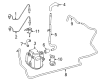 Diagram for Mercedes-Benz Canister Purge Valve - 001-470-09-93-64