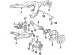 Diagram for Mercedes-Benz 560SEC ABS Sensor - 126-540-32-17