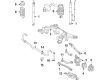 Diagram for Mercedes-Benz E550 Strut Mounts - 211-325-05-84-65