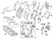 Diagram for Mercedes-Benz S550e Seat Cushion - 222-920-00-50