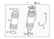 Diagram for Mercedes-Benz SL450 Air Hose - 231-320-24-54
