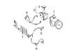 Diagram for Mercedes-Benz C300 Power Steering Hose - 204-460-55-24-64