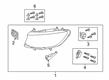 Diagram for Mercedes-Benz eSprinter Headlight - 910-906-86-00