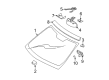 Diagram for Mercedes-Benz E500 Car Mirror - 211-810-01-17-8J12