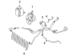 Diagram for Mercedes-Benz SLK55 AMG Power Steering Hose - 171-466-16-81