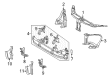 Diagram for Mercedes-Benz S430 Radiator Support - 220-620-20-31