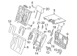 Diagram for Mercedes-Benz ML350 Seat Covers - 163-920-17-47-9B50