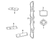 Diagram for Mercedes-Benz CLE53 AMG Antenna - 236-905-75-00