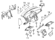 Diagram for Mercedes-Benz R320 Instrument Cluster - 251-680-08-87-8K52