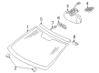 Diagram for Mercedes-Benz CL55 AMG Car Mirror - 220-810-02-17