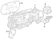 Diagram for Mercedes-Benz EQE SUV AMG Fuel Door - 294-754-00-00