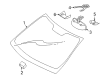 Diagram for Mercedes-Benz CLS500 Mirror Cover - 219-811-01-07-8J12