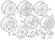 Diagram for Mercedes-Benz Wheel Stud - 001-990-09-07