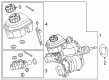 Diagram for Mercedes-Benz S63 AMG E Performance Brake Booster - 223-900-76-37