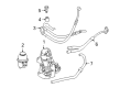 Diagram for Mercedes-Benz ML450 Power Steering Hose - 251-460-11-24
