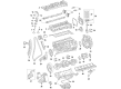 Diagram for Mercedes-Benz Valve Stem Seal - 000-053-07-00