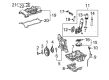 Diagram for Mercedes-Benz C230 Dipstick Tube - 271-010-04-66