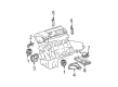 Diagram for Mercedes-Benz C55 AMG Engine Mount - 220-242-05-01